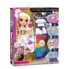 Rainbow High Muñeca WaterColor & Create Ojos Morados 22 cm con Accesorios Varios Rainbow High Muñeca WaterColor & Create Ojos Morados 22 cm con Accesorios Varios