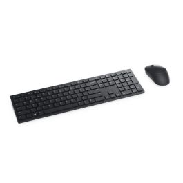 Dell Combo Teclado y Ratón Inalámbrico Pro 2.4 GHz RF, 1600 dpi, AES-128, Optical, Larga Duración Batería