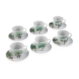 Juego de Tazas con Platos Versa Porcelana Hojas Precio: 29.58999945. SKU: B1HTNLLMNM