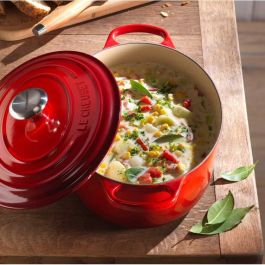 Le Creuset Signature Bräter Oval 27 cm, Hierro Fundido, para Horno, Ofenrot