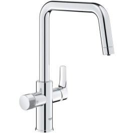 Grohe 30595000 Grifo de cocina con filtro - Cromo - Caño alto en U - Filtración de agua - Rotación 150° Precio: 219.50000039. SKU: B1AMEC2VDN
