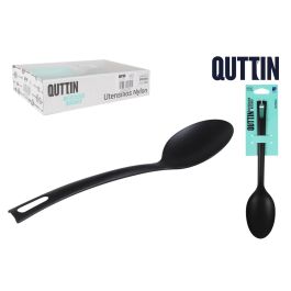 Cuchara de Nylon Negra Quttin 29x6 cm (24 Unidades) Precio: 19.79000012. SKU: B1HNTNFQYC