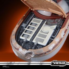Hasbro Star Wars: Una Nueva Esperanza Figura Luke Skywalker (Tatooine) con Landspeeder y Accesorios Vintage Collection 9.5cm