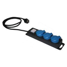 Prolongador con 3 bases 2p+t, 16 a 250 v 1,5 m. Precio: 18.49999976. SKU: B1H9PYDP8E