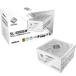 ASRock SL-1000GW Fuente de Alimentación, 1000W, 80 PLUS Gold, Modular, Blanca, PCI-E 5.1 Precio: 185.49999985. SKU: B1DV4MMQ5V