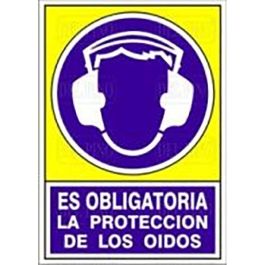 Duver 623 Señal Adhesiva 'Es Obligatorio la Protección de los Oídos' 148x105 Bl.Prot.Oido Precio: 1.79000019. SKU: B1C9FKTSPT
