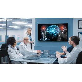 AVOCOR AVK-6510 Monitor Interactivo QLED 65'' 4K Ultra HD (3840x2160) con Android 14, HDMI, USB, USB-C