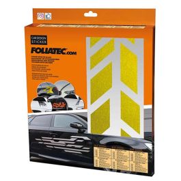 Pegatina Para Coche Diseño Sombras Dorado FO33945 Pegatina Para Coche Diseño Sombras Dorado FO33945