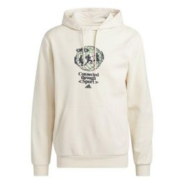 Sudadera con Capucha Hombre Adidas Connected Through Sport Beige Precio: 54.68999987. SKU: S6434797