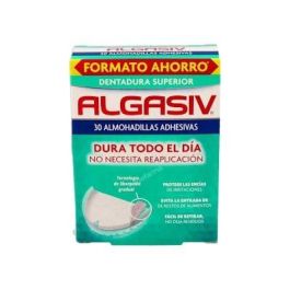 Algasiv Almohadillas Adhesivas Superior para Dentaduras, Fuerte Fijación y Confort Duradero con Adhesivo de Algas Marinas, 30 unidades Precio: 12.7900003. SKU: B1267NKWGL
