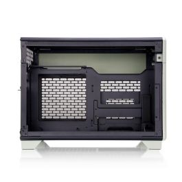 Thermaltake TR100 Mini Tower PC Verde - Caja Compacta Compatible SFX para Ventiladores 120/140mm, Radiadores 120/240mm y HDD 2.5"