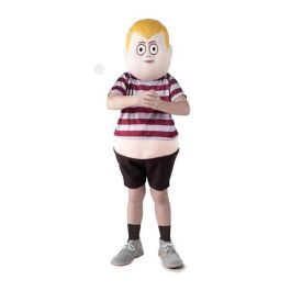 My Other Me Disfraz Pugsley Addams para Niño 7-9 años - Conjunto completo: Pantalón, Camiseta con Barriga y Máscara - 100% Poliéster Multicolor My Other Me Disfraz Pugsley Addams para Niño 7-9 años - Conjunto completo: Pantalón, Camiseta con Barriga y Máscara - 100% Poliéster Multicolor