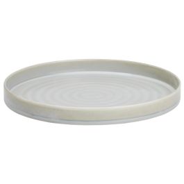 Plato Llano Gris Avet 25 cm (3 Unidades)