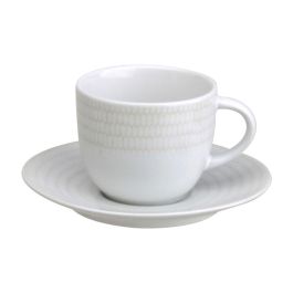 Taza Té Con Plato 280 Ml Avet (6 Unidades)