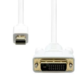 ProXtend Cable Mini DisplayPort a DVI-D 24+1 1M Full HD 1080p 60Hz con Conector de Pestillo