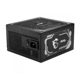FUENTE ALIMENTACION MSI MAG A1250GL PCIE5,PSU,1250W,80 PLUS GOLD,MODULAR,135MM,ACTIVE PFC,PCI-E 5.1 (16 pin)x1,PCI-E (6+2 pin)x4,SATA (15 pin)x12 FUENTE ALIMENTACION MSI MAG A1250GL PCIE5,PSU,1250W,80 PLUS GOLD,MODULAR,135MM,ACTIVE PFC,PCI-E 5.1 (16 pin)x1,PCI-E (6+2 pin)x4,SATA (15 pin)x12