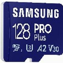 Tarjeta de Memoria Micro SD con Adaptador Samsung MicroSDHC PRO Plus 128GB