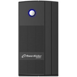 PowerWalker UPS Line-Interactive VI 1000 SB 1000VA/600W con Puerto USB HID para Protección de Fallos Eléctricos y Voltaje