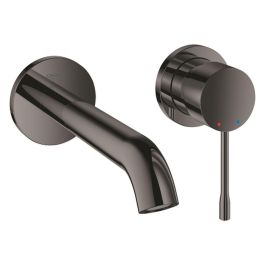 Grohe Mezclador de lavabo de pared 27922GL0, 2 orificios, Talla M, Acabado Grafito Duro