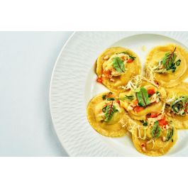 Quttin Rodillo Cortapastas Circular -96-, Medidas 16.5x8.5x4.5 cm, Peso 36 g, Ideal para Repostería y Cocina (24 Unidades)