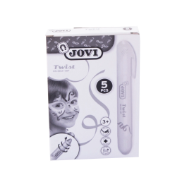 Jovi Maquillaje en Barra Blanco Caja de 5 Unidades