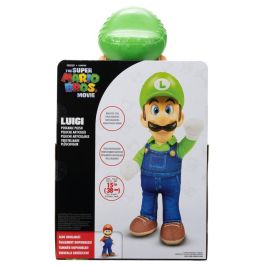 JAKKS PACIFIC Peluche Luigi Super Mario Bros 30cm La Película