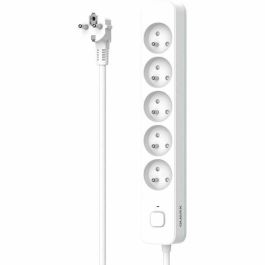 Quarx QUA4004282463153 Regleta con 5 tomas, cable de 3m y protección infantil