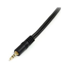 StarTech Adaptador de Audio Separador Estéreo, 3.5 mm Macho a 2 Hembras, Cable de 15 cm (0.15M), Chapado en Oro, Compatible con MU1MMS, PCISOUND4CH