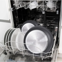 Arthur Martin AM3950 Batería de Cocina de 16 Piezas - Aluminio - Mango Extraíble - Apta para Inducción