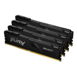 Kingston 3200 FURY Beast Kit (4x 32GB) 128GB DDR4 CL16 Memoria RAM para PC de Escritorio