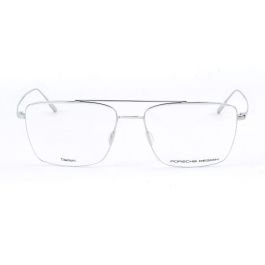 Montura de Gafas Hombre Porsche Design P8381-C-57 Plateado ø 57 mm