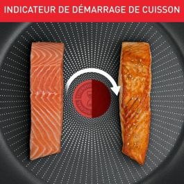TEFAL Sartén 24 cm, Inducción, Recubrimiento antiadherente, Forma profunda, Mango ergonómico, Made in France, Daily Expert C2890402