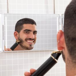 Espejo para baño con luz LED y visión 360º InnovaGoods Espejo para baño con luz LED y visión 360º InnovaGoods