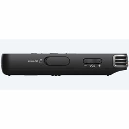 Sony ICDPX470.CE7 Grabadora de voz digital, USB directo, 4GB, Micro SD, estéreo, MP3/PCM, larga duración de batería, negra