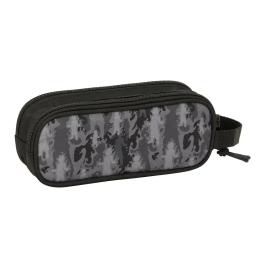 SAFTA Portatodo Dragon Ball Doble con Dos Compartimentos Separados y Asa de Mano 21x6x8cm