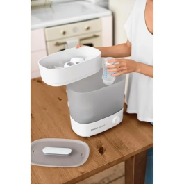Philips Avent SCF291/00 Esterilizador Electrónico 4 en 1 + Cesto para Platos - Blanco