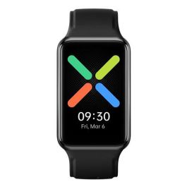 Oppo Watch Free Smartwatch Negro - Pantalla AMOLED Curva 1.64" 280x456, Monitoreo Sueño y Oxígeno, Frecuencia Cardíaca, +100 Modos Ejercicio, Bluetooth 5.0