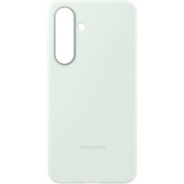 Samsung Funda de Silicona para Galaxy S25 FE, Blanda, Verde Claro