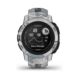 Garmin Instinct 2S Camo Edition Reloj inteligente GPS con monitor de frecuencia cardíaca y seguimiento de actividad, resistente al agua 10 ATM, 50 días de batería