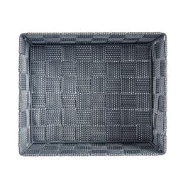 Cesta de Tela Kipit Gris 24 cm x 20 cm x 8 cm, 2.4 litros (24 Unidades) Cesta de Tela Kipit Gris 24 cm x 20 cm x 8 cm, 2.4 litros (24 Unidades)