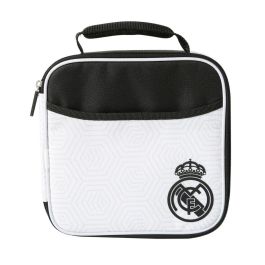SAFTA Bolsa porta alimentos térmica Real Madrid con Tupper y Botella 650ml + 335ml Precio: 21.88999989. SKU: B1FMCDH685