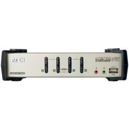 Aten CS1734B Switch KVM de 4 Puertos USB-PS/2 VGA con Audio y Hub USB 2.0 Precio: 179.88999941. SKU: B17CLX6SL5