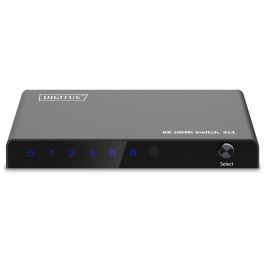 DIGITUS HDMI Switch. 3x1 8K/60Hz HDR. HDCP 2.3
