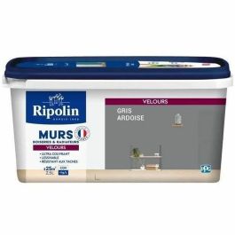 Ripolin RIP3174264670815 Pintura Terciopelo para Paredes, Carpintería y Radiadores - Gris Pizarra Precio: 65.79000021. SKU: B1K38Y5LTD