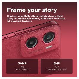 Motorola Moto G05 64 GB 4RAM Plum Red Smartphone