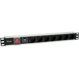 Equip Steckdosenleiste 19"(1HE)7fach mit Ü-Schutz + Schalt Precio: 46.58999972. SKU: B184GZESVK