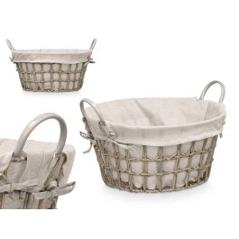 Cesto Redondo Asas Gris Peq Kipit 45X25CM (12 Unidades) Precio: 94.89000048. SKU: B1C9Z92FWS