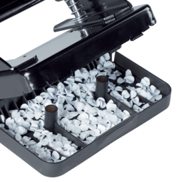 Taladro 2 Punzones Petrus 52 Wow (20H) Blanco Metalizado