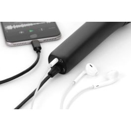 Micrófono Digital De Mano De Alta Definición Para Iphone, Ipod Touch, Ipad Y Mac Negro Micrófono Digital De Mano De Alta Definición Para Iphone, Ipod Touch, Ipad Y Mac Negro