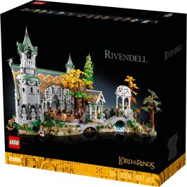 LEGO 10316 Icons El Señor de los Anillos Rivendel, Juego de Construcción 6167 Piezas para Adultos